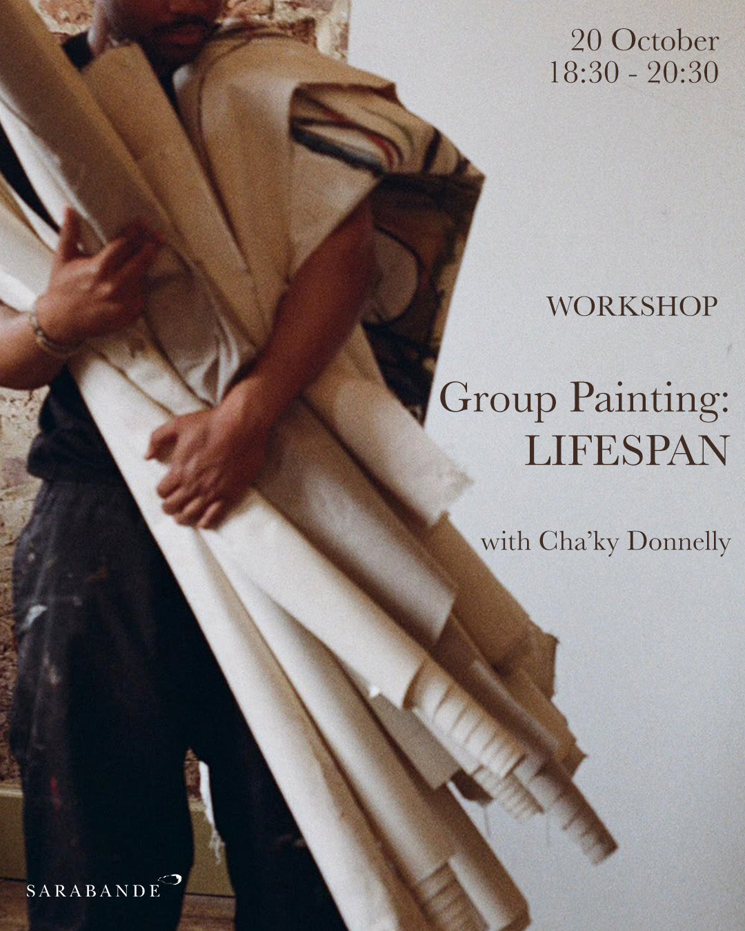 WORKSHOP: Group Painting: LIFESPAN with Cha'ky Donnelly