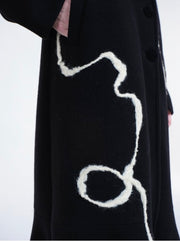 Clara Pinto, Wave Black Coat