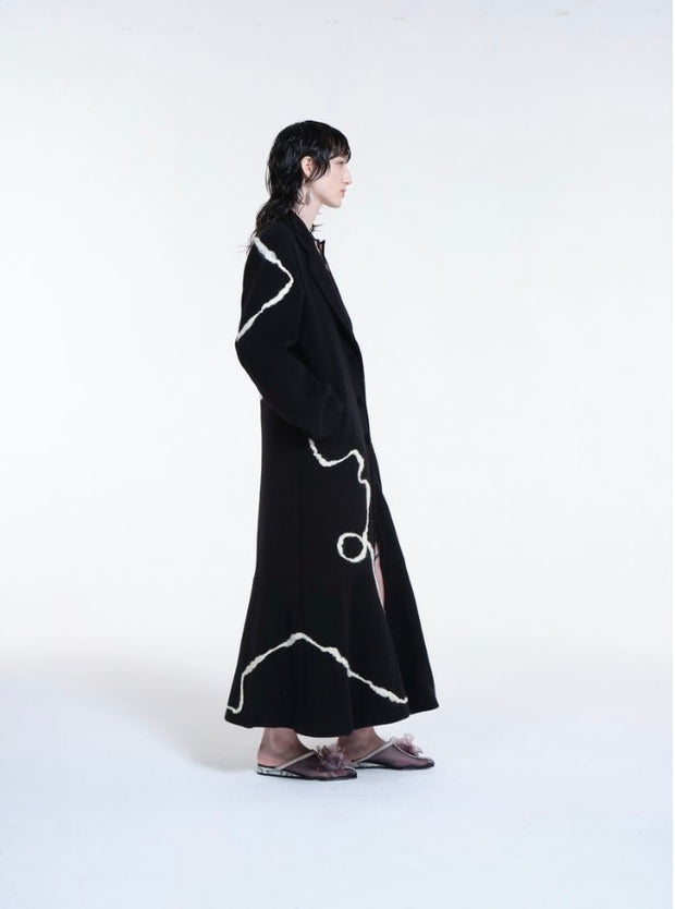 Clara Pinto, Wave Black Coat