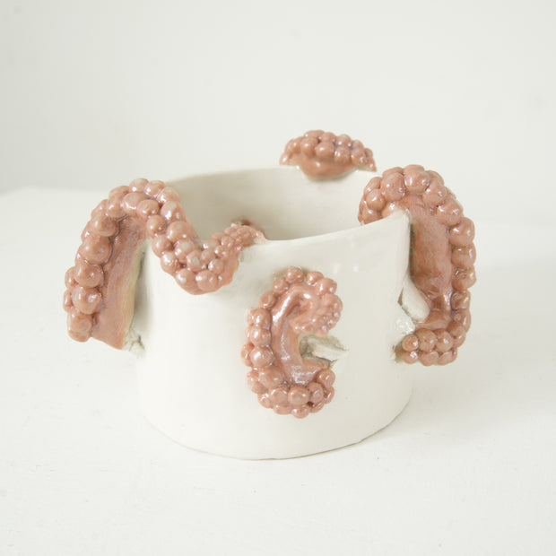 Camilla Hanney, Pink Tentacle Pot