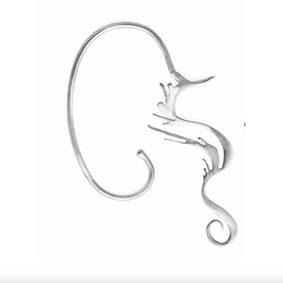 Conor Joseph, Silver Coral Earcuff