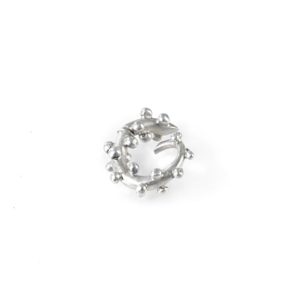Conor Joseph, Silver Coral Earcuff