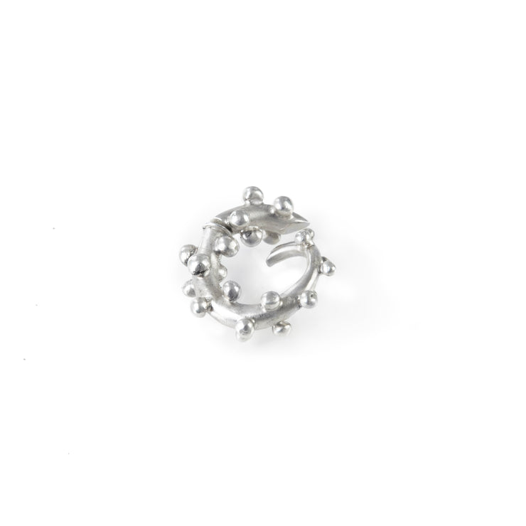 Conor Joseph, Silver Coral Earcuff
