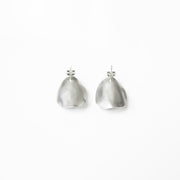 Shinta Nakajima, White Rose Single Earrings