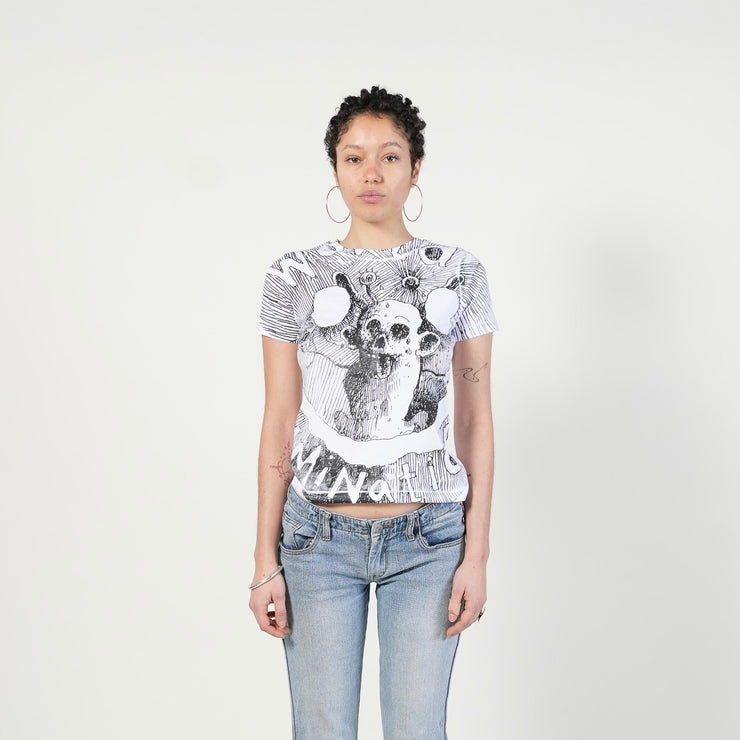 Sarabande Exclusive, White Jake Chapman T-Shirt