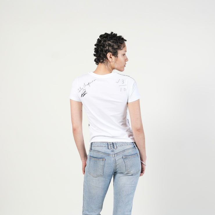 Sarabande Exclusive, White Jake Chapman T-Shirt