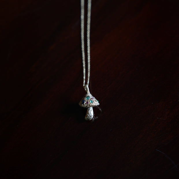 Martina Kocianova, Gold Mushroom Necklace
