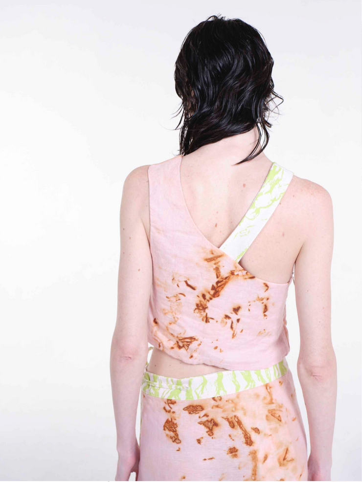 Clara Pinto, Rusted Linen Top