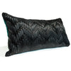 Martina Spetlova, Handwoven Pillow (Charcoal)