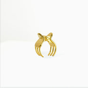 Conor Joseph, Gold Butterfly Clip Ring