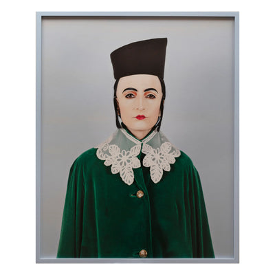 Shirin Fathi, Green Dressed (2015)