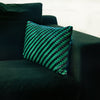 Martina Spetlova, Handwoven Pillow (Green)