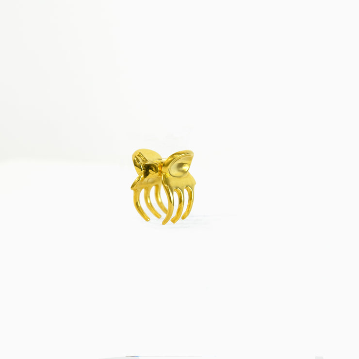 Conor Joseph, Gold Mini Butterfly Clip Ring