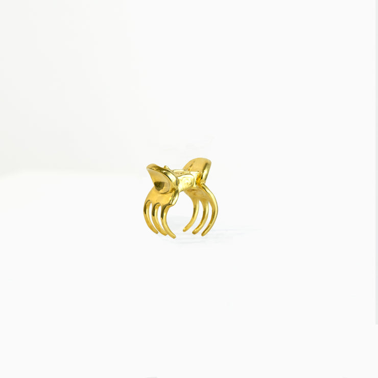 Conor Joseph, Gold Mini Butterfly Clip Ring