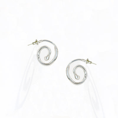 Conor Joseph, Small Spiral Earrings