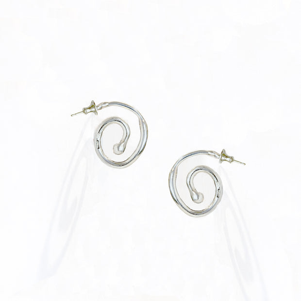 Conor Joseph, Small Spiral Earrings