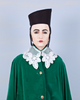 Shirin Fathi, Green Dressed